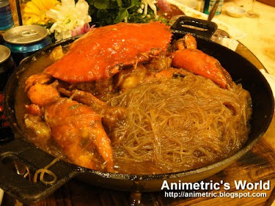 Crab with Sotanghon Hotpot at King Chef