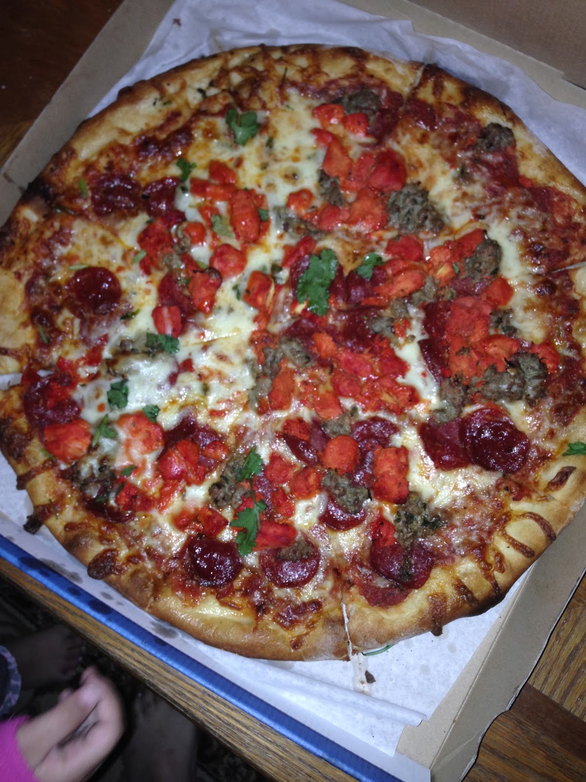 The Desi Life in South Florida Tandoor Pizza Desi Pizza in So Flo