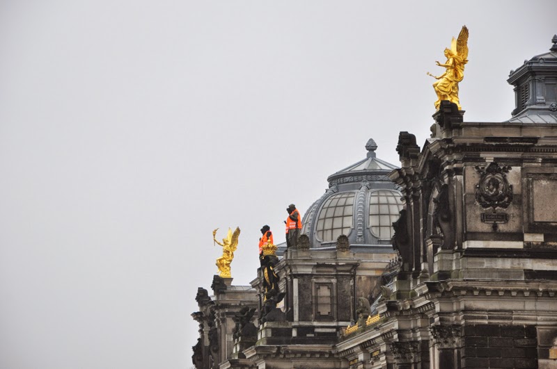 Berlin im Januar | Zwischenstop in Dresden