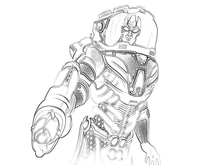 Printable Batman Arkham City Mr. Freeze Cartoon Coloring Pages printable-batman-arkham-city-mr-freeze-cartoon-coloring-pages