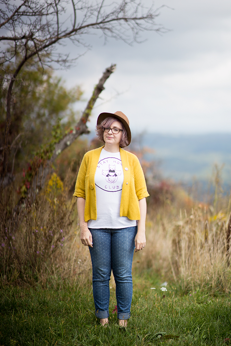 Grey Skies And Bright Cardigans - Little Lady Little City Grey Skies And Bright Cardigans - Little Lady Little City
