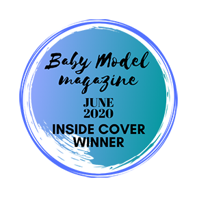 Baby Model Magazine Inside Cover Winner