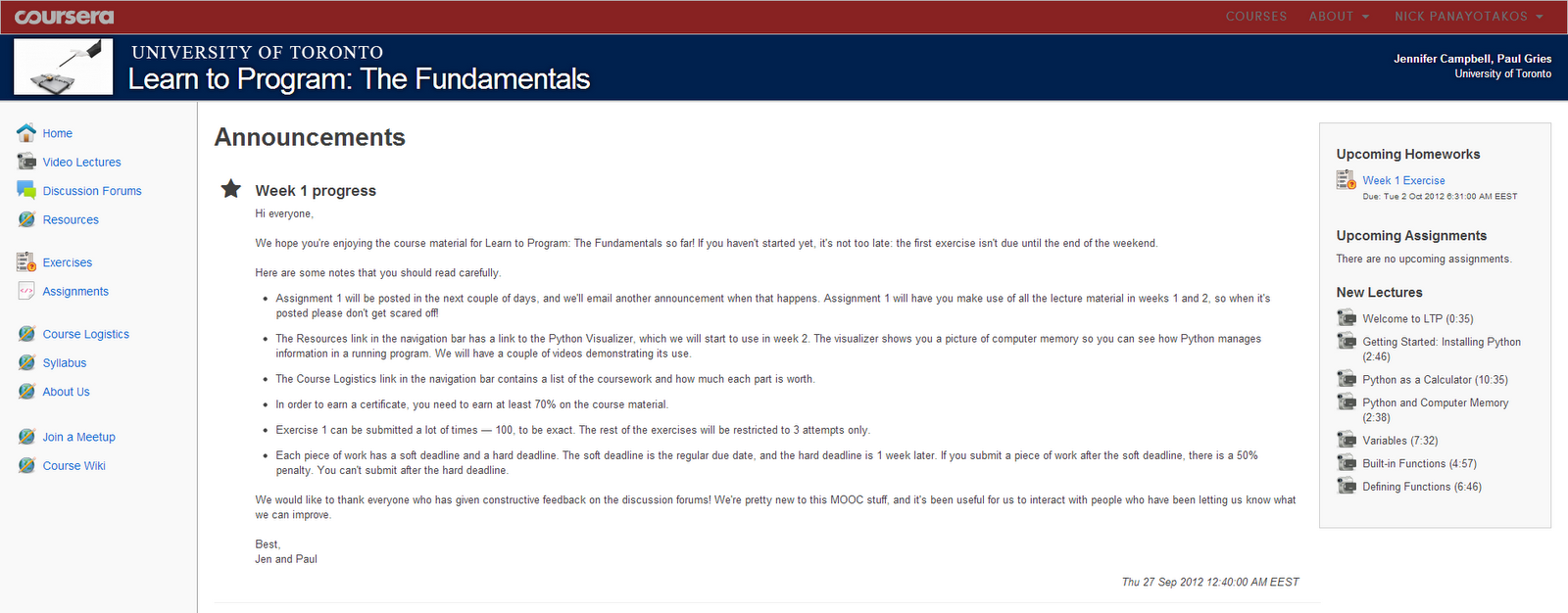 Introduction to programming with matlab coursera week 5 assignment solutions picture