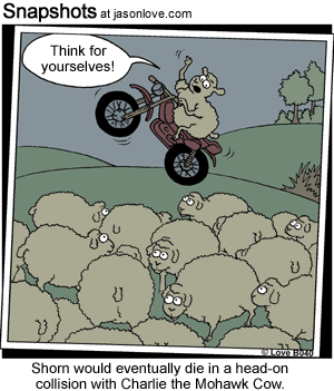 DeltaBluez Stockdogs: Sheep Cartoons again