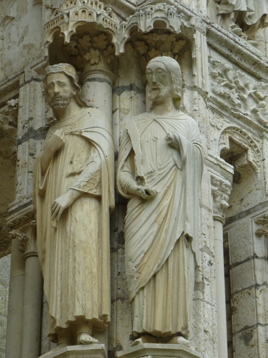 The Road Goes Ever On Chartres Sculpture