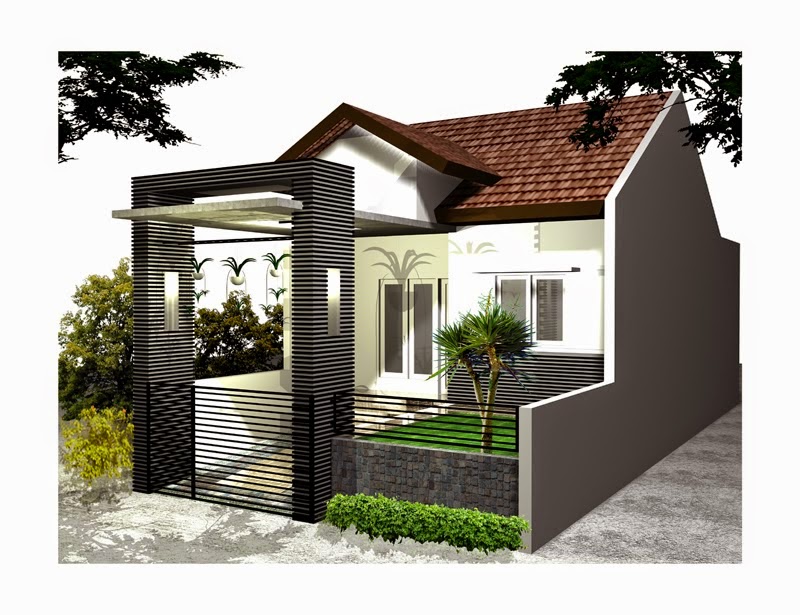 Desain Pagar Rumah Minimalis Klasik Terbaru - Rumah Minimalis