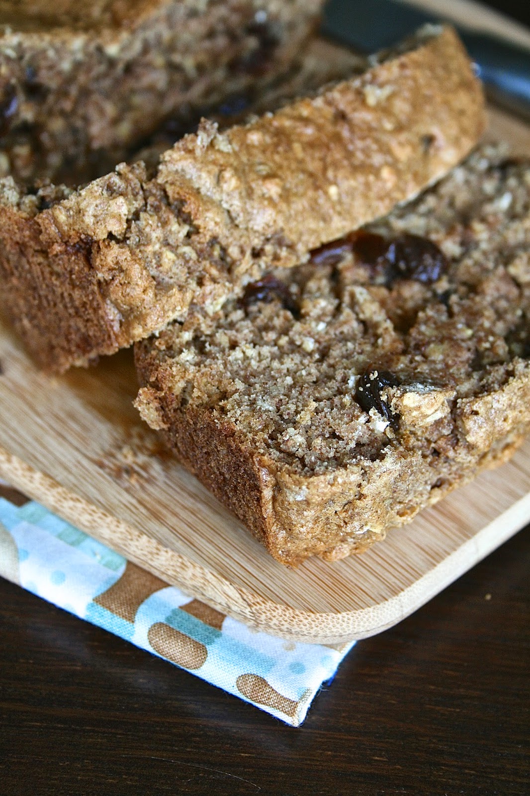 Oregon Transplant Oatmeal Raisin Quick Bread