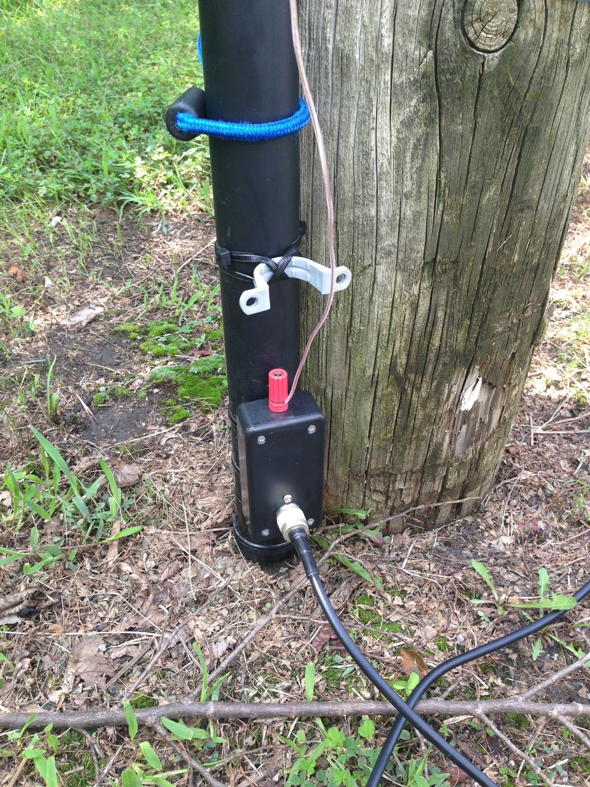 N0HYD QRP & Portable Adventures! Portable QRP Antenna