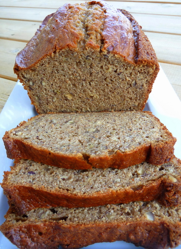 Cookin' Cowgirl Banana Hazelnut Bread