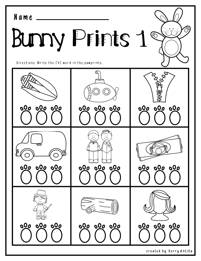 Kindergarten worksheets picture