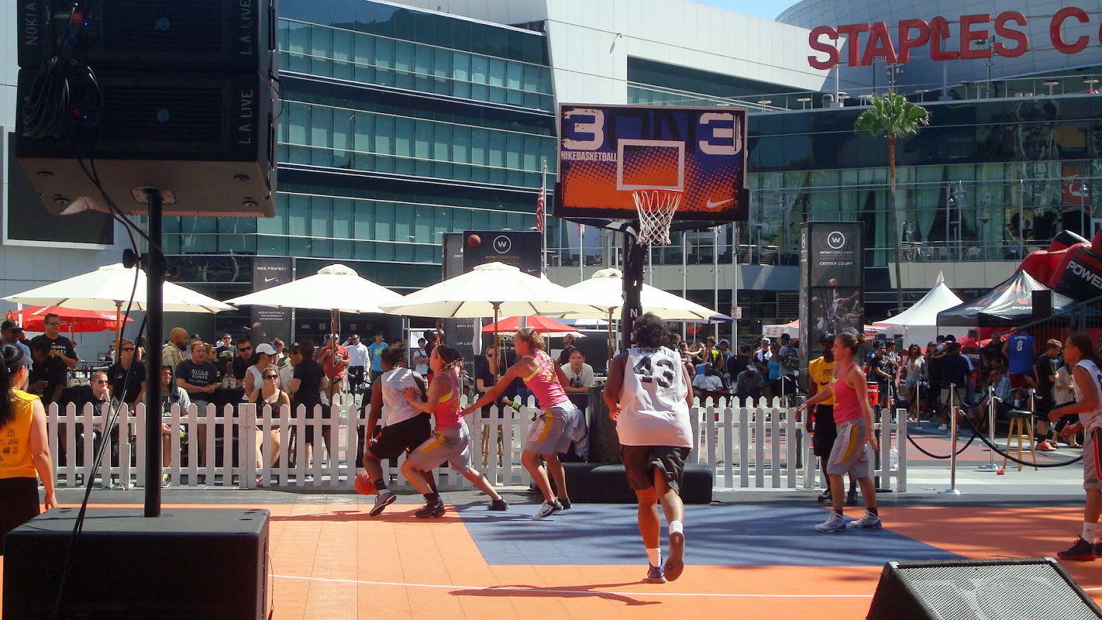 Nike Basketball 3 ON 3 Tournament LA Live