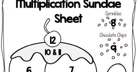 Ginger Snaps: Multiplication Freebie