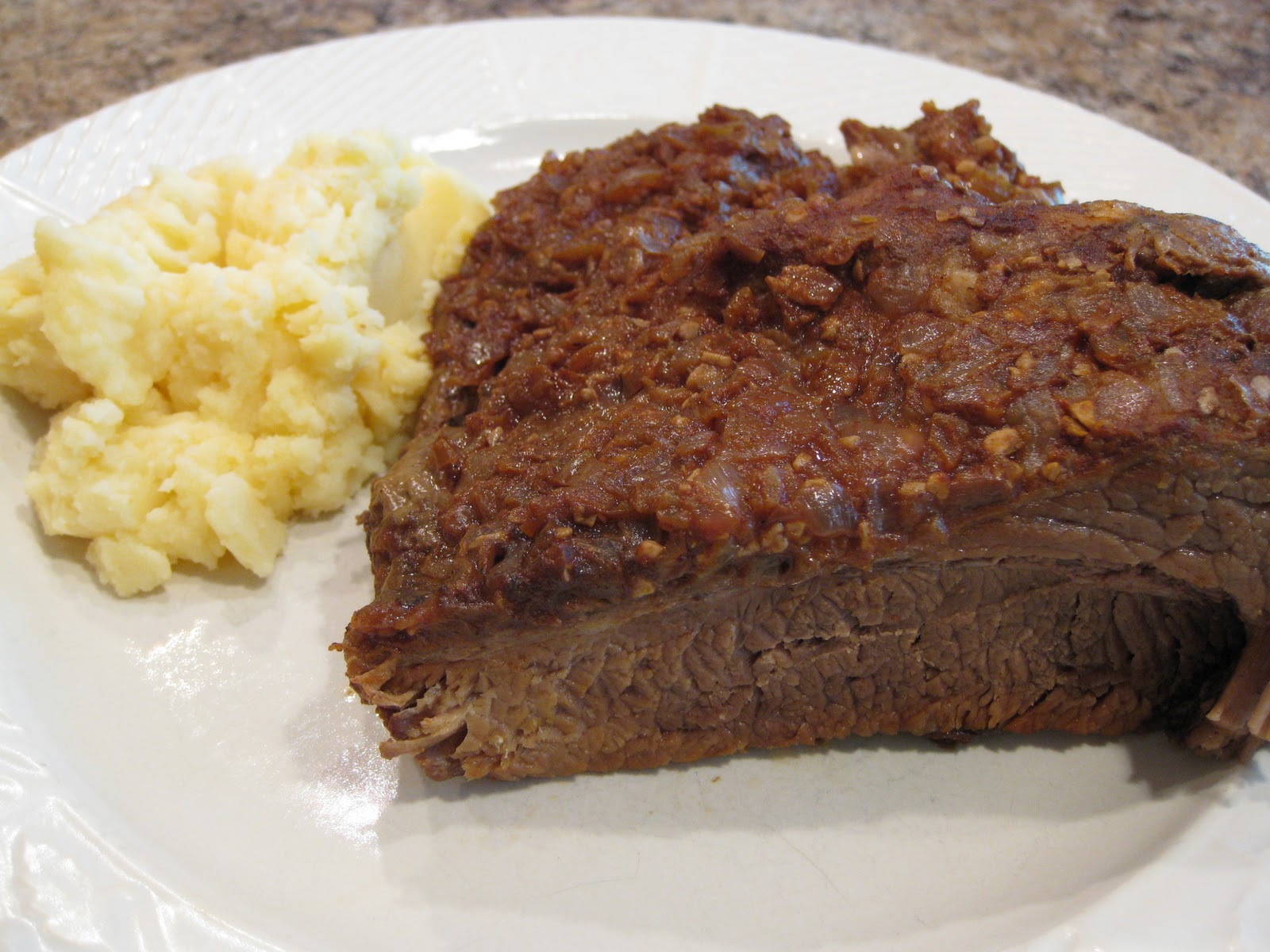 Guest Chef in the Kitchen Barbecued Beef Brisket