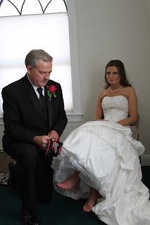 hot pink and black wedding garter set