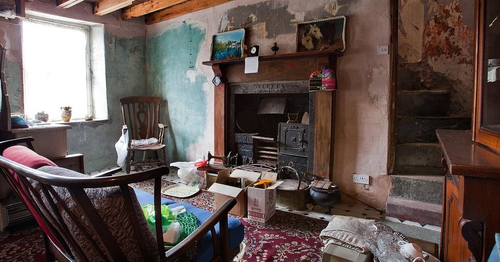 welsh buildings Original terraced house