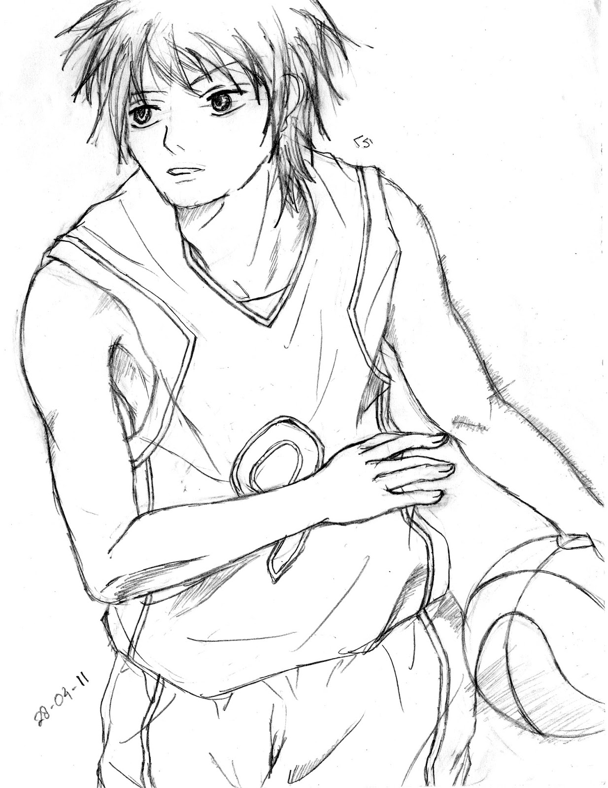 draw basketball