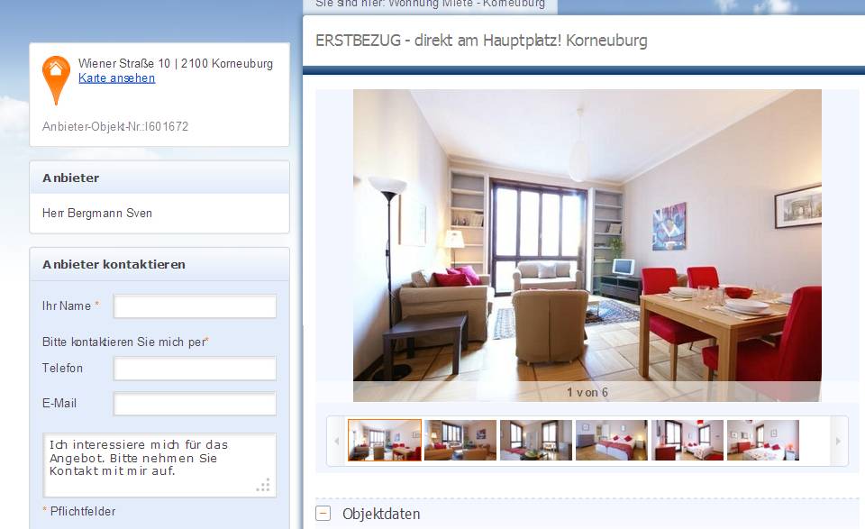 Single wohnung korneuburg