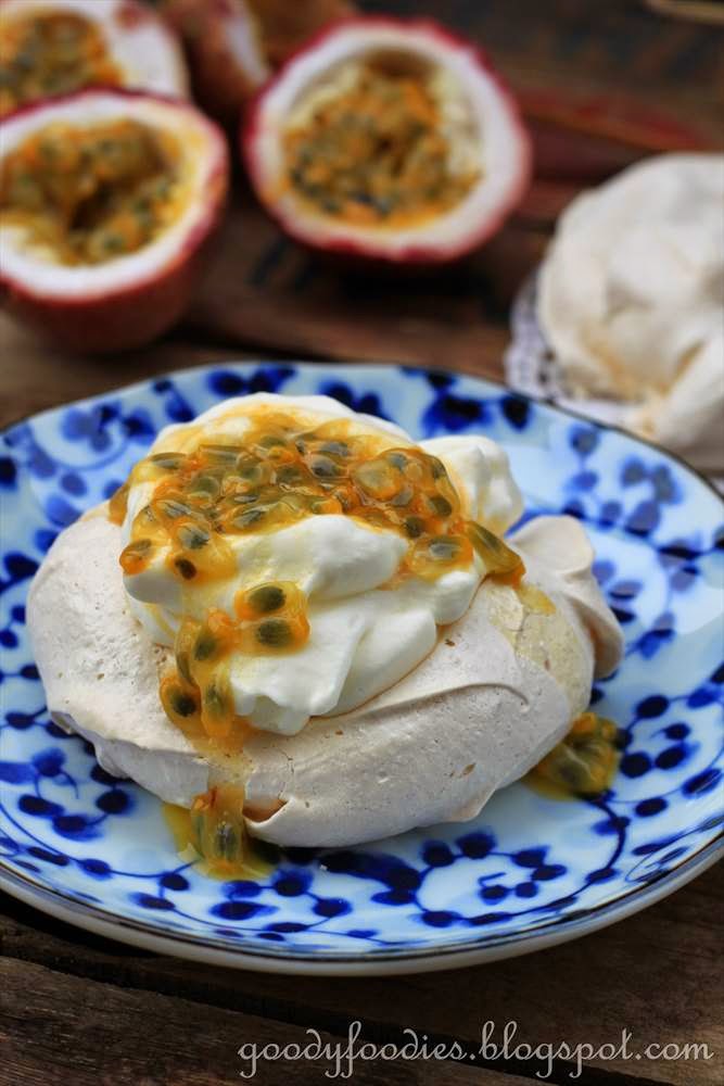 GoodyFoodies Recipe Passion Fruit Meringues