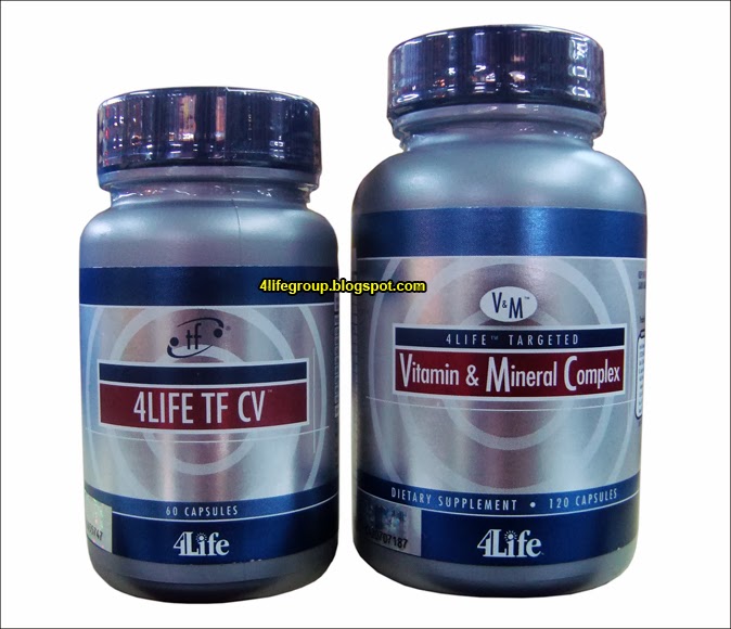 4Life Transfer Factor CV + 4Life Targeted Vitamin & Mineral Complex foto 4Life Transfer Factor CV + 4Life Targeted Vitamin & Mineral Complex