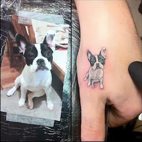 Imagem e modelos de desenhos de tatuagens de cachorrinhos na mão