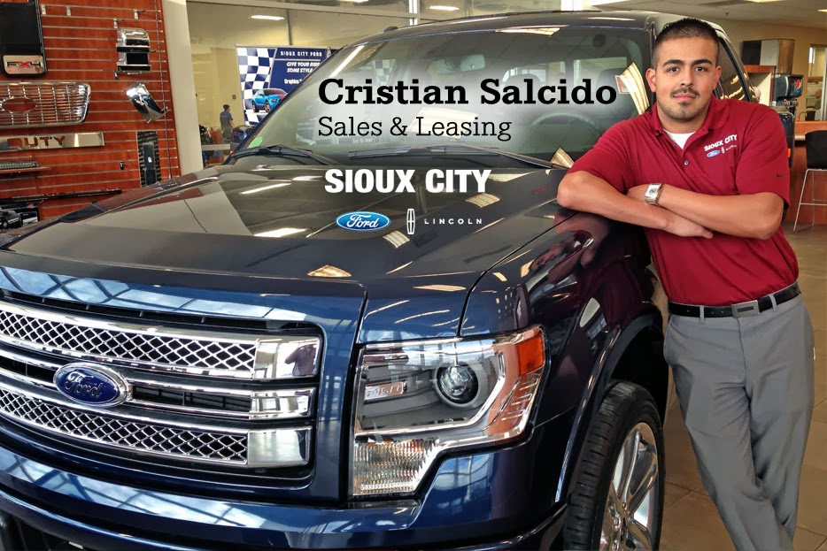 Sioux City Ford >> Meet Us Monday Cristian Salcido Sales Leasing Consultant Sioux City Ford >> Meet Us Monday Cristian Salcido Sales Leasing Consultant