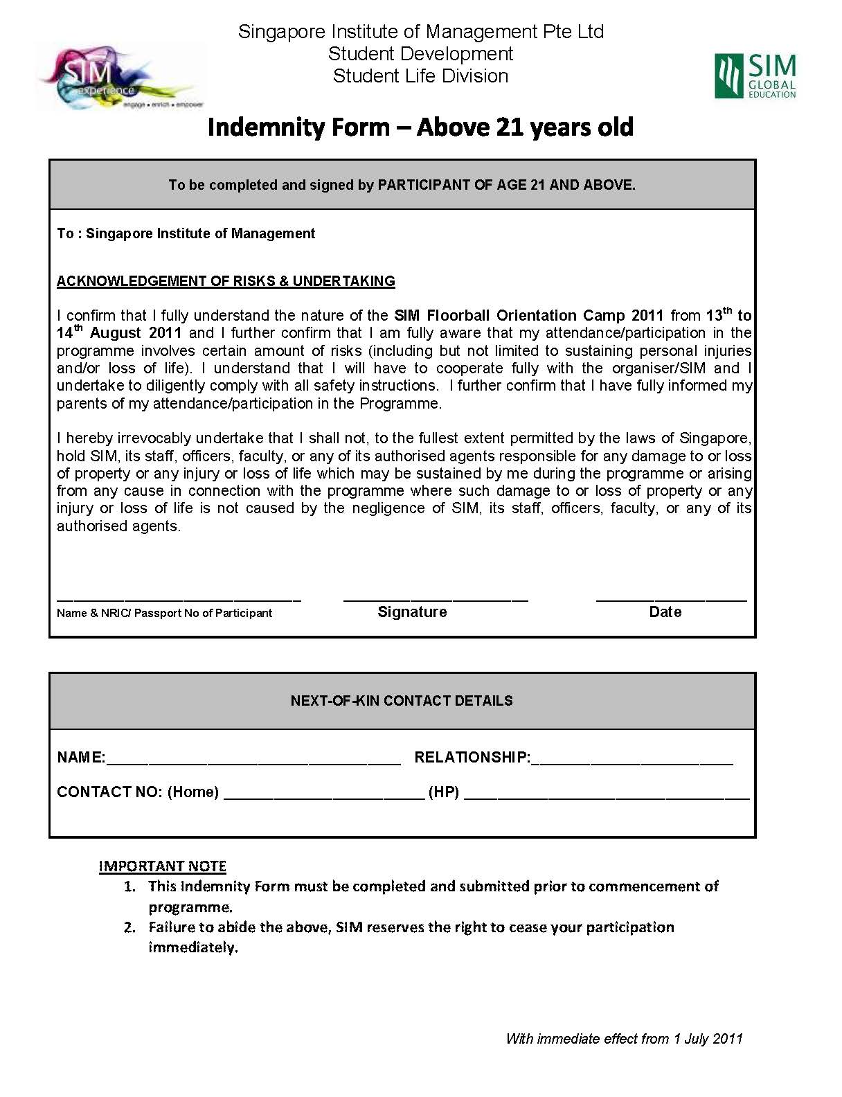 free indemnity form template indemnity template doc 575709 sle indemnity free indemnity form template indemnity template doc 575709 sle indemnity