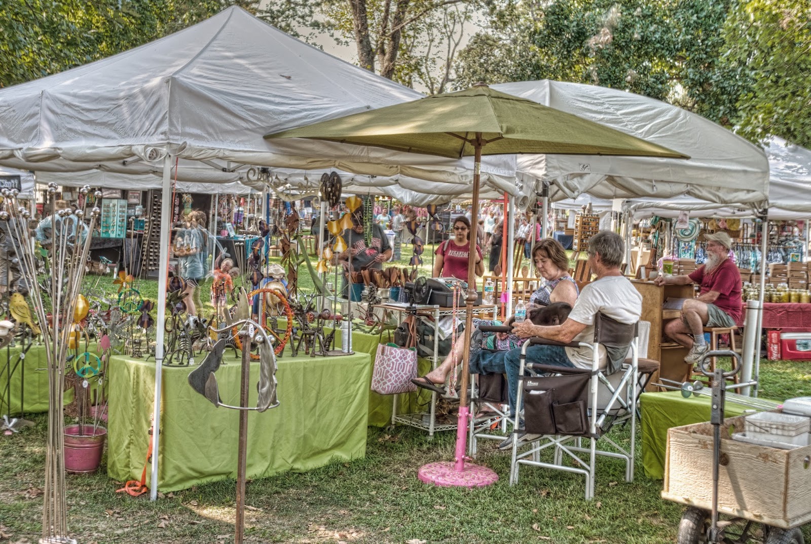 Phi Slamma Camera Prairie Grove Clothesline Fair / Leica X Vario / HDR
