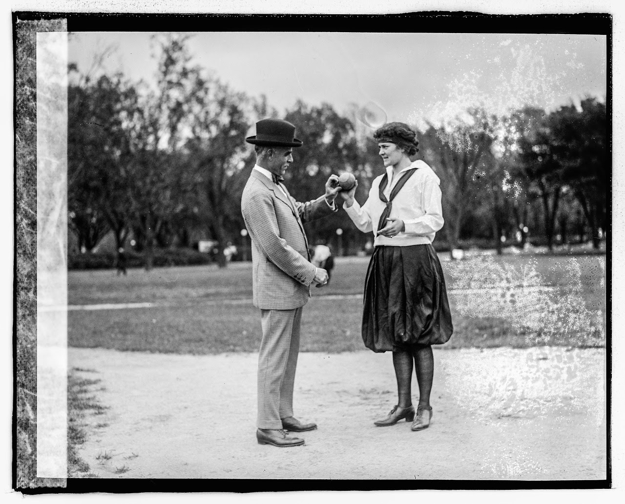 Women's Baseball in Washington D.C., 1919 vintage everyday