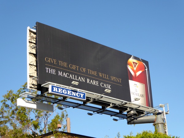 Macallan Rare Cask billboard Macallan Rare Cask billboard