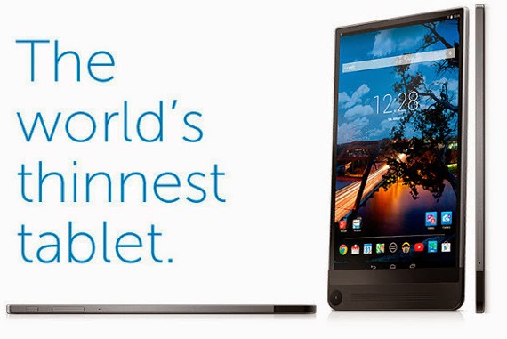Dell Venue 8 7000, το λεπτότερο tablet στον κόσμο- έχει και 3D κάμερα