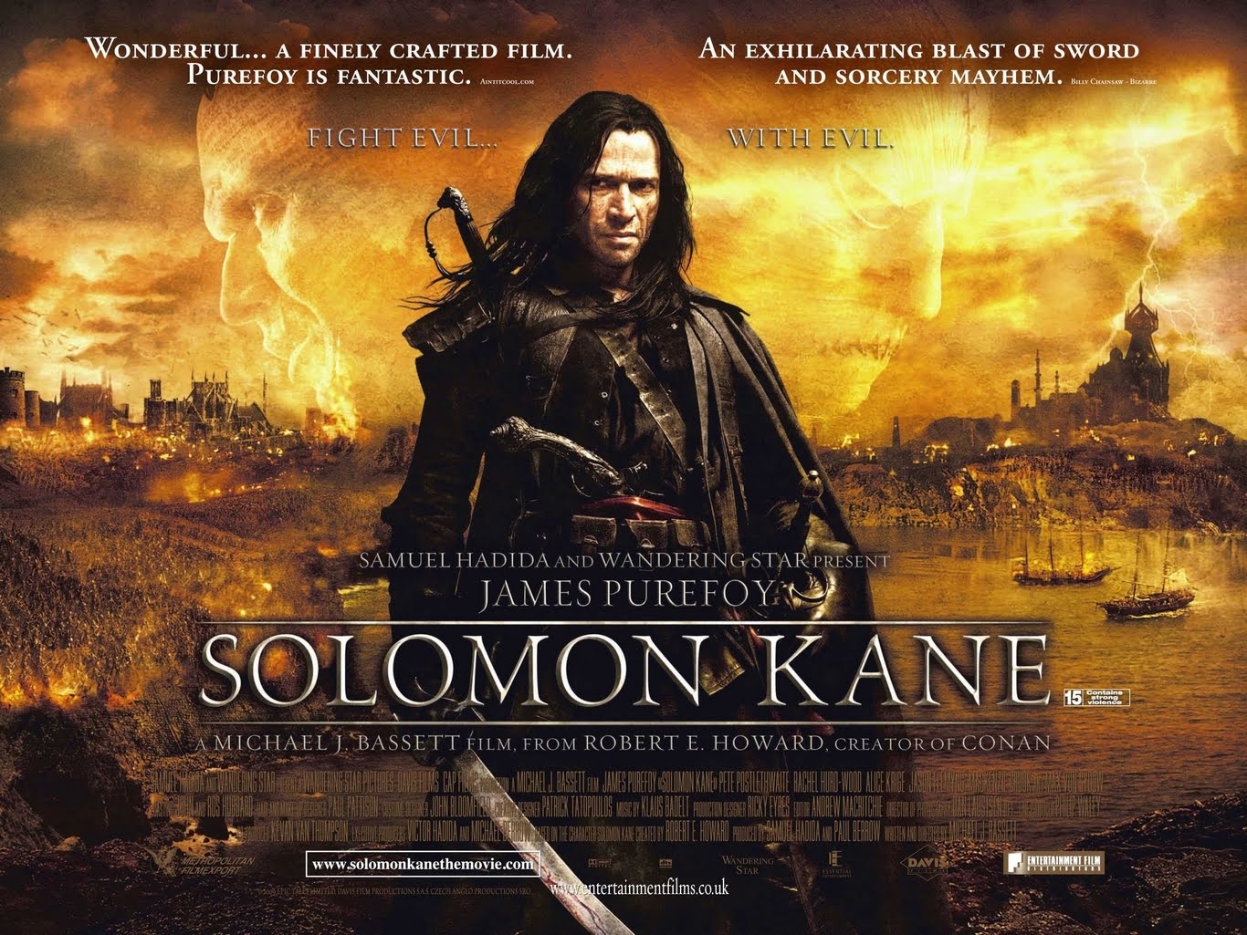 Just Walls: Solomon Kane Movie Wallpaper