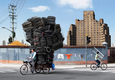 overloaded bikes
