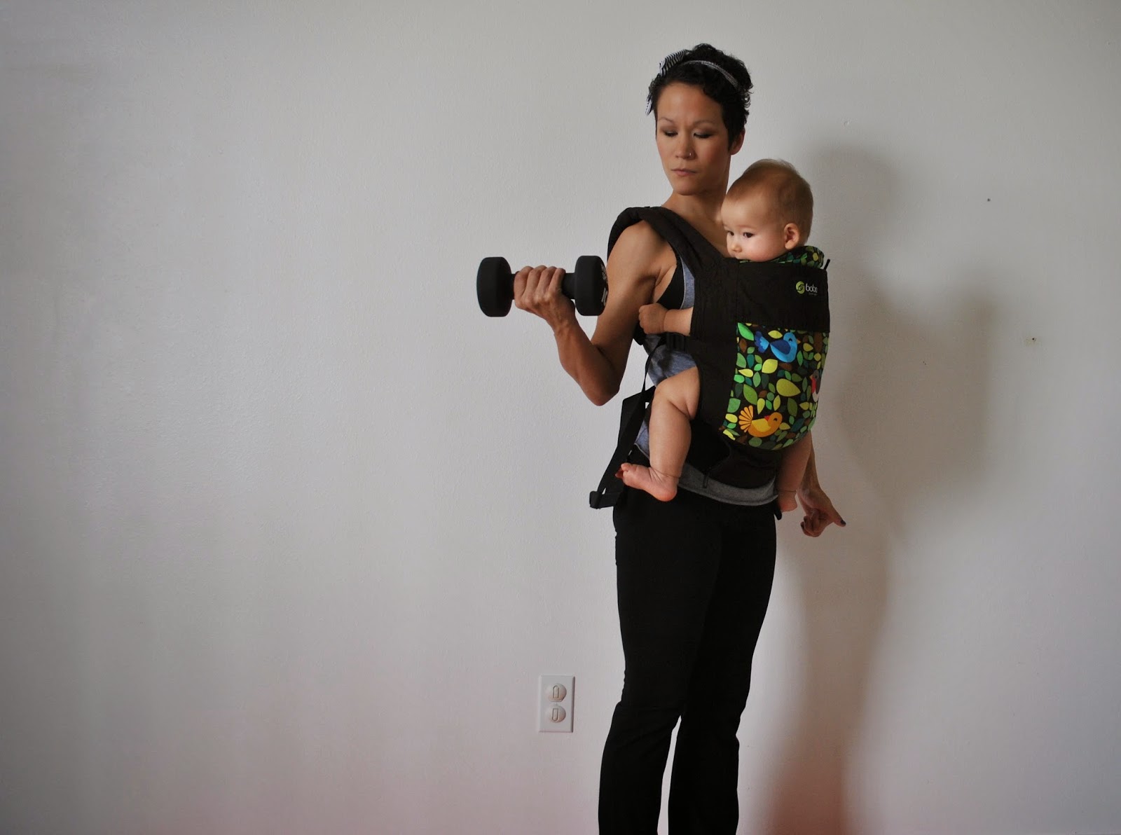 Diary of a Fit Mommy 15 Minute Babywearing Workout