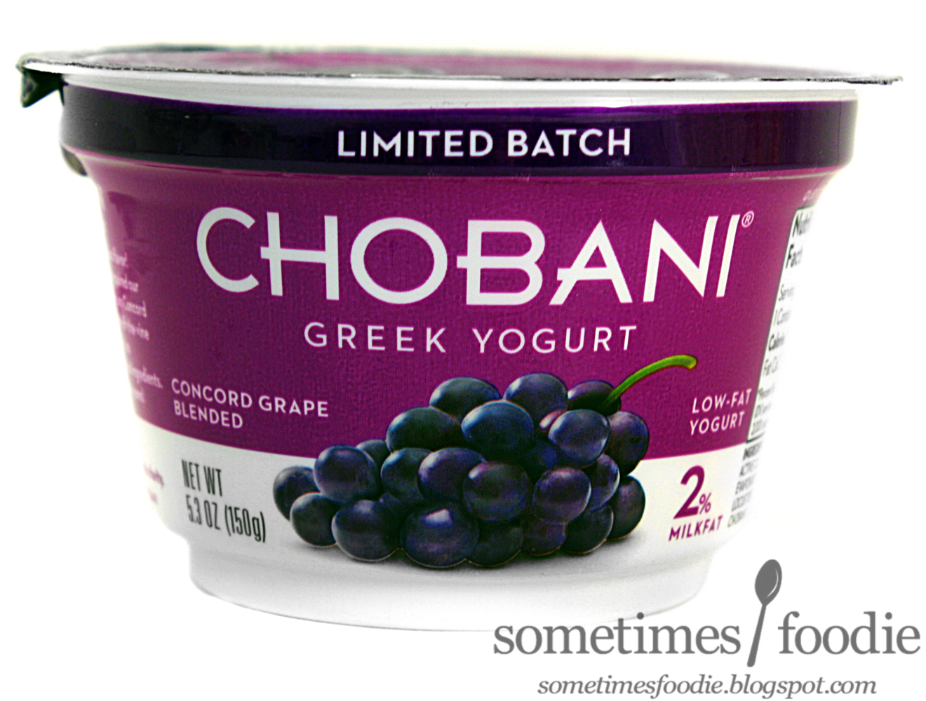 Sometimes Foodie Chobani Concord Grape Limited Batch Greek Yogurt
