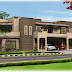 Wapda Town 10 Marla 3D front elevation of Modern House 2009, Pakistan, 