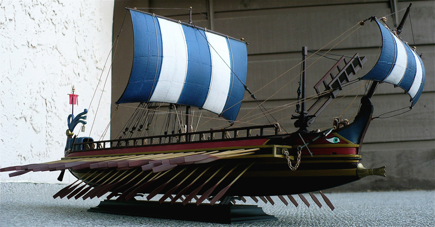 The Great Canadian Model Builders Web Page!: Roman Trireme