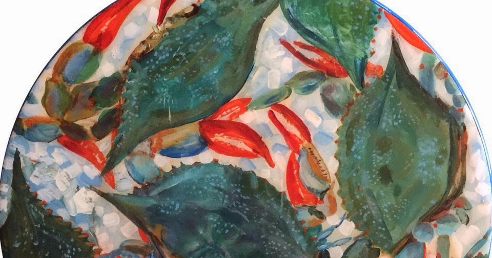 Artists Of Texas Contemporary Paintings and Art Chesapeake Bay Blue