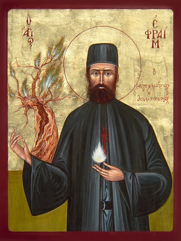 Full of Grace and Truth A vision of the martyrdom of St. Ephraim of