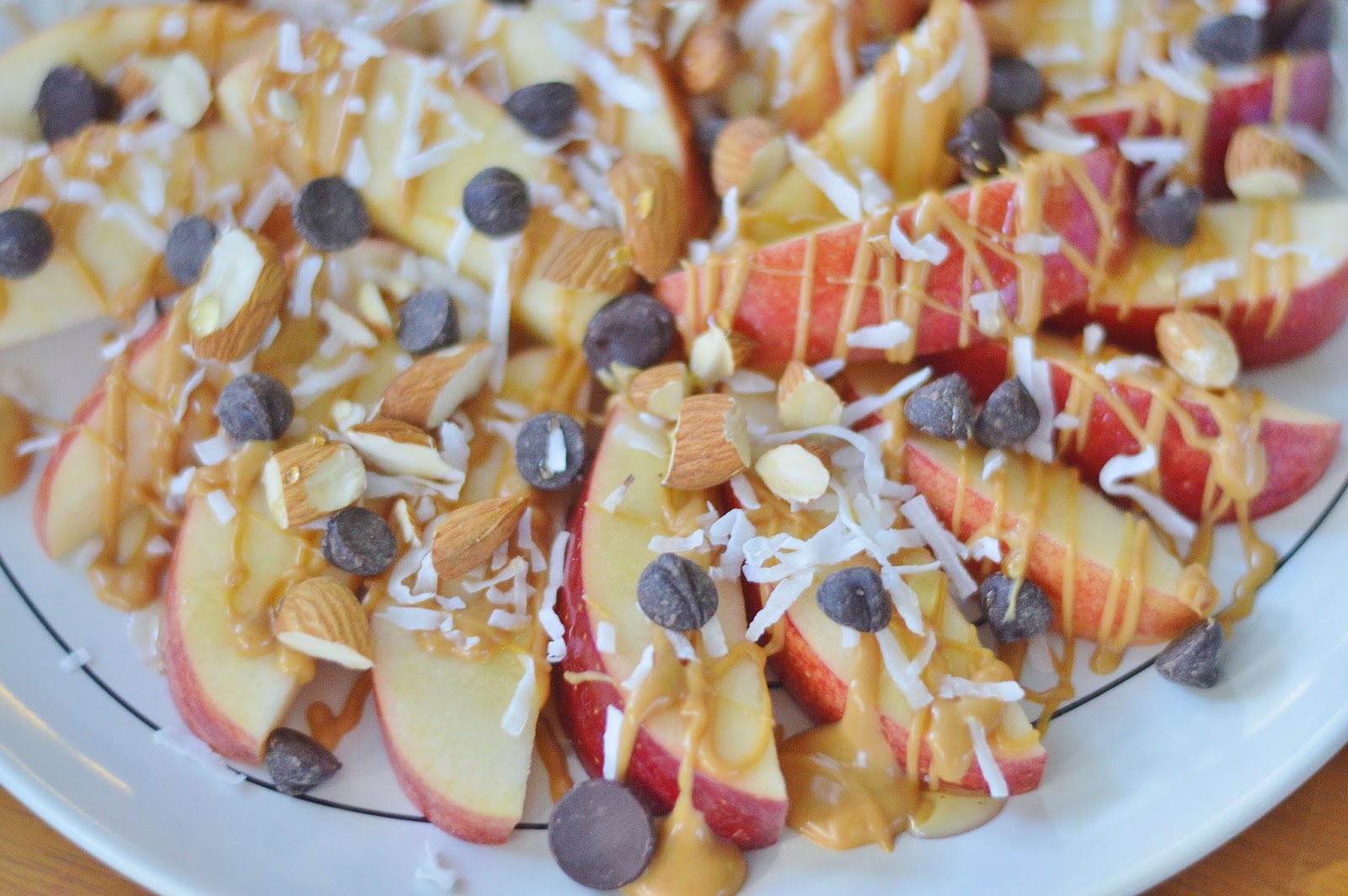 The Art of Comfort Baking Loaded Apple "Nachos"