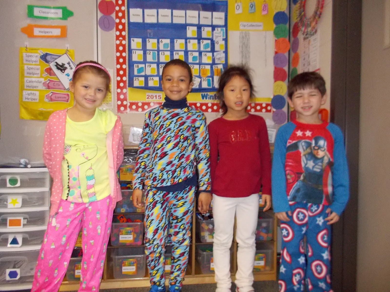 Kindergarten Love Pajama Day!