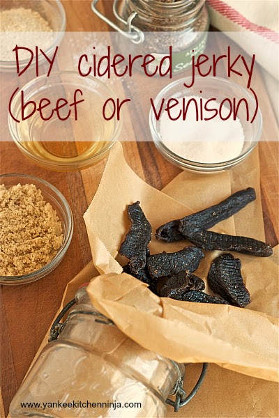 DIY cidered beef jerky or venison jerky