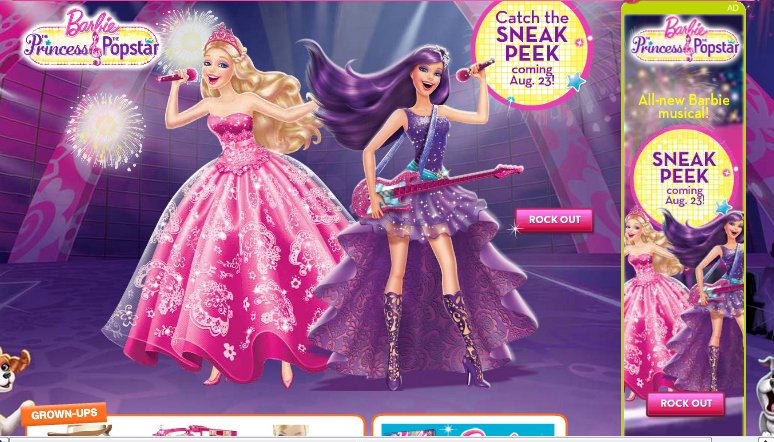 LAS CANCIONES DE BARBIE LA PRINCESA Y las canciones de barbie la princesa y: