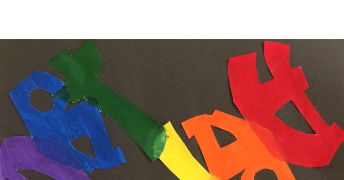 Art. Paper. Scissors. Glue! Color Mixing Experiment