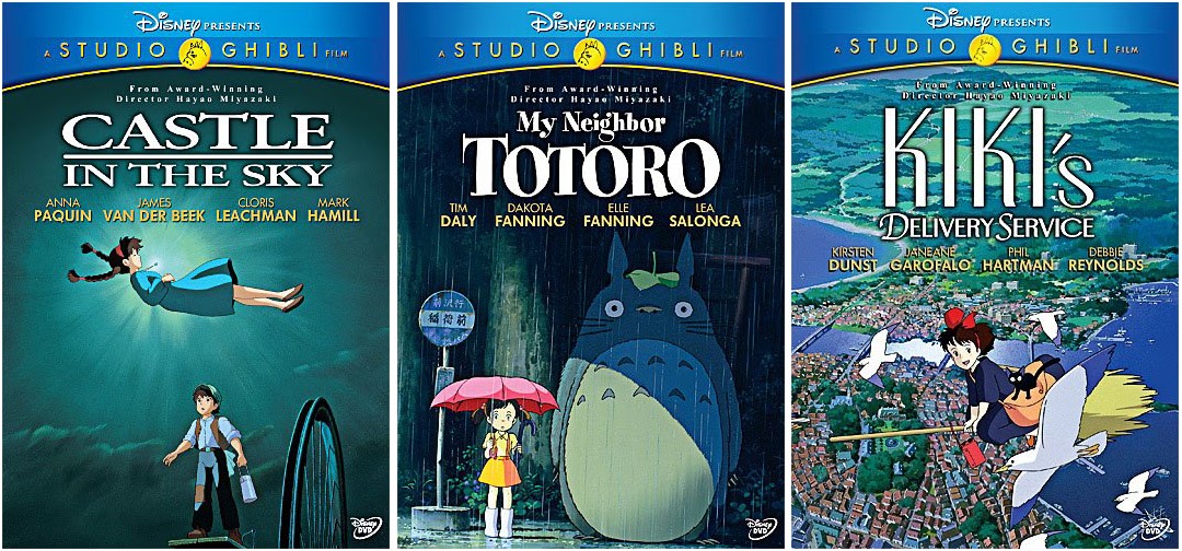 Ghibli Guide Disney to "repromote" Studio Ghibli home video titles