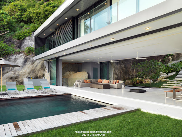 Villa Amanzi_Les plus beaux HOTELS DESIGN du monde