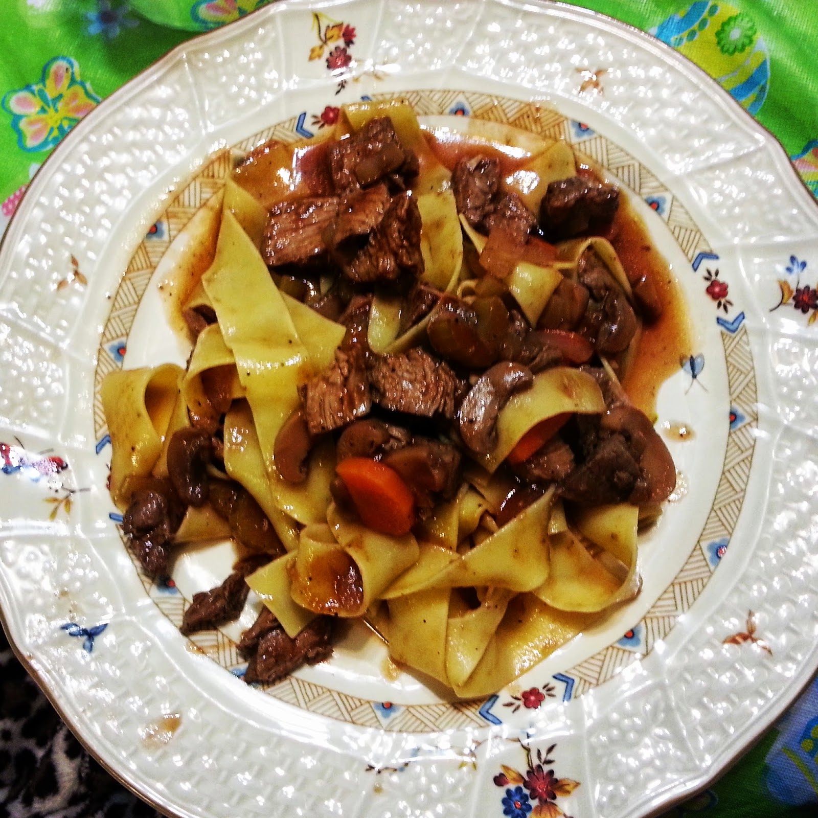 3 mommies Pinterest Challenge Pot Roast Noodles