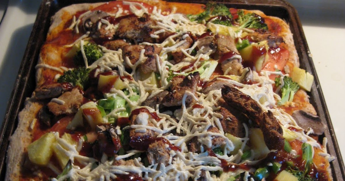 Not a Crazy Vegan Garbage Can Pizza!