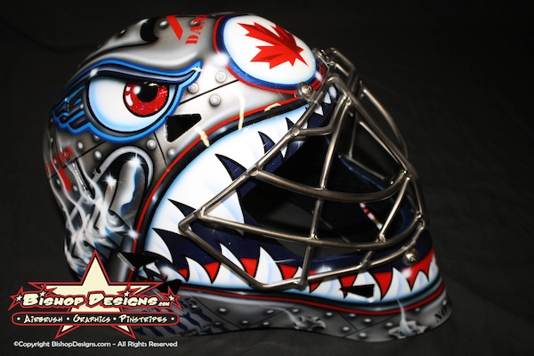 Al Montoya's New Winnipeg Jets Mask Revealed! - Arctic Ice Hockey
