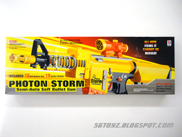 Photon Storm Blaster - Demo & Test Fire.