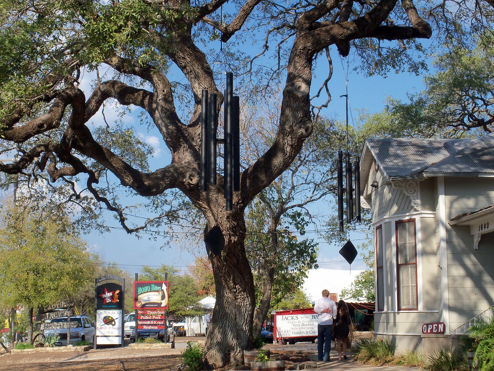 Traveling with the Longdogs Gruene, TX Market Day